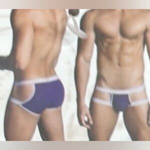 NWT Black Briefs with Contoured Pouch